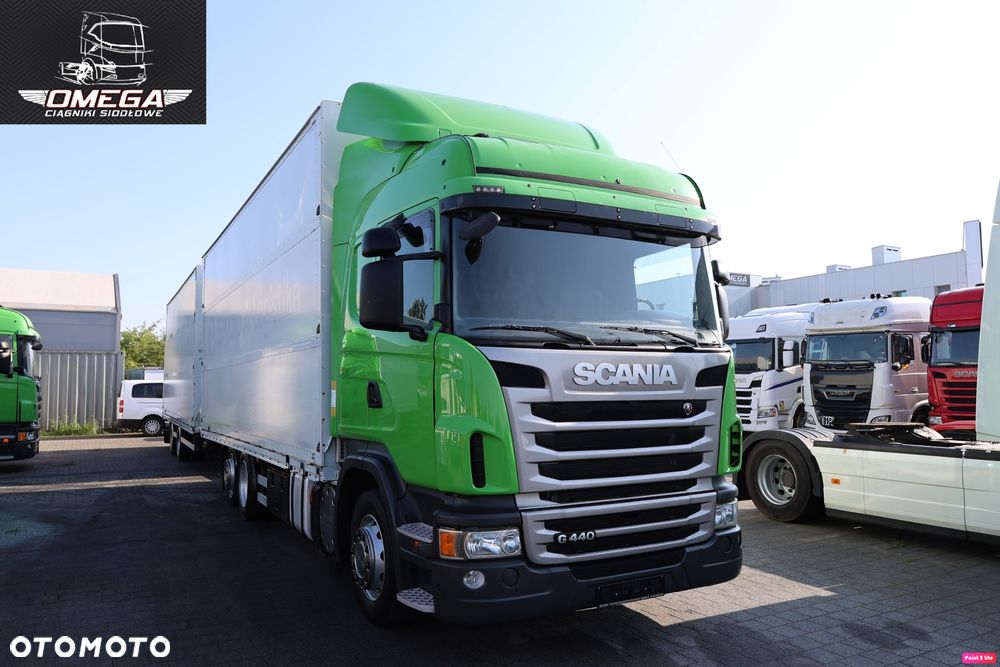 Scania G 440 PDE 268 Tyś km !!! ZESTAW / TANDEM / Kufer / Kontener / - 3