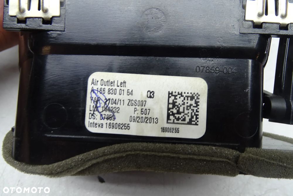 Mercedes ML W166 Kratka nawiewu lewa A1668300154 - 3