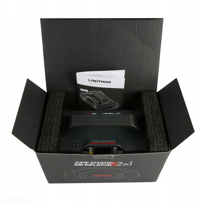 Lokithor JA301 BOOSTER HD JUMP STARTER 12V 1000A - 9