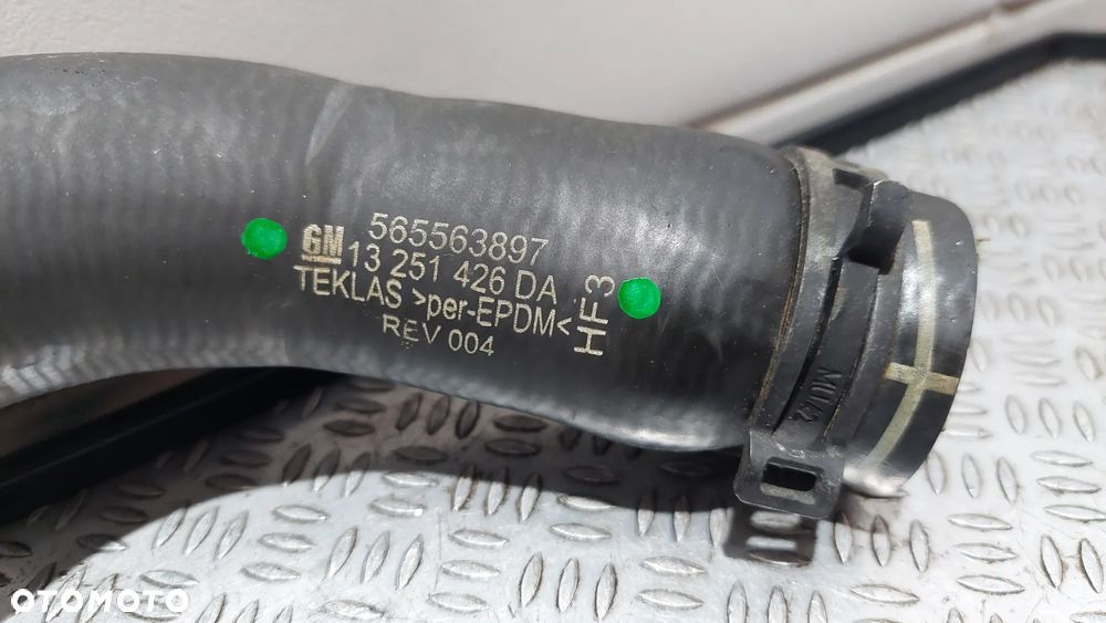 PRZEWÓD CHŁODNICY OPEL ASTRA J 1,4 TURBO R2012 NR 13251426 - 2
