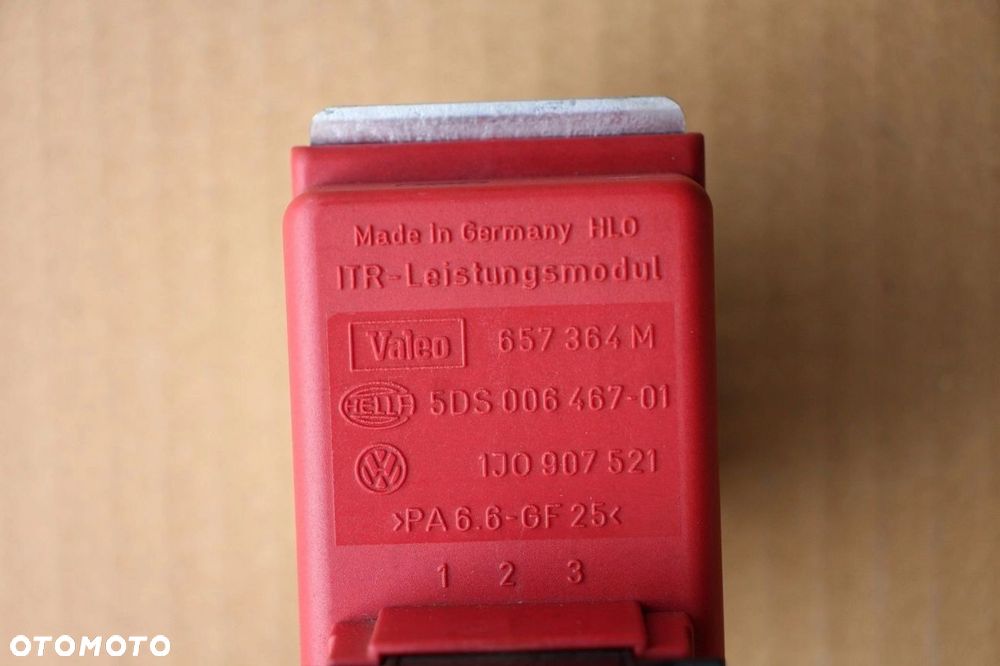 Rezystor dmuchawy AUDI TT 8N 1J0907521 jeż - 2