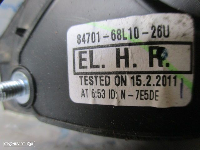 Espelho 8470168L1026U SUZUKI SWIFT 4 2011 1.3DDIS 75CV 5P BRANCO DRT ELETRICO 5 PINOS - 5