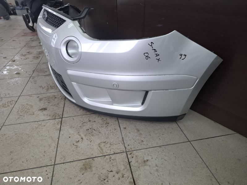 Ford S-Max Zderzak Przód Przedni Kolor 66 Srebrny - 2