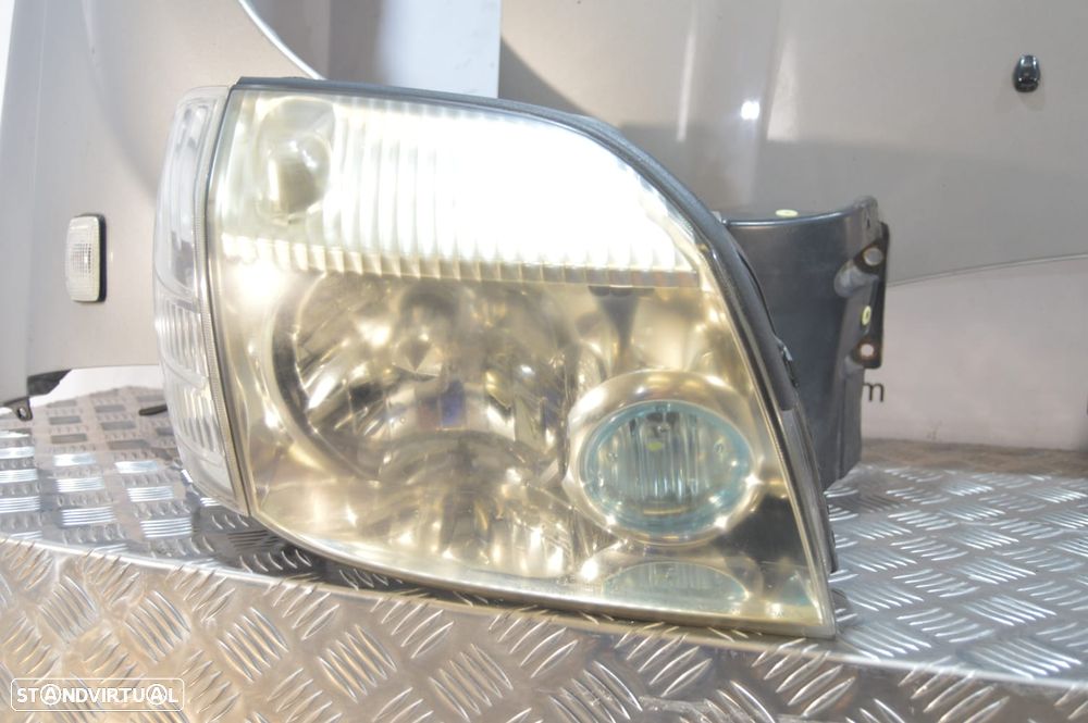 FRENTE COMPLETA NISSAN XTRAIL T30 CAPOT PARACHOQUES GUARDA-LAMAS OTICAS REFORÇO - 4