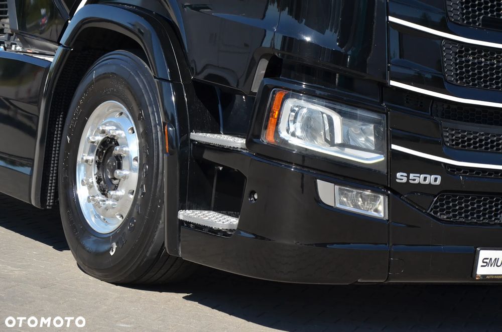 Scania S 500 / 2019r / KLIMA P. / FULL LED / ACC / ALUSY / NAVI / DE / 5742 - 5