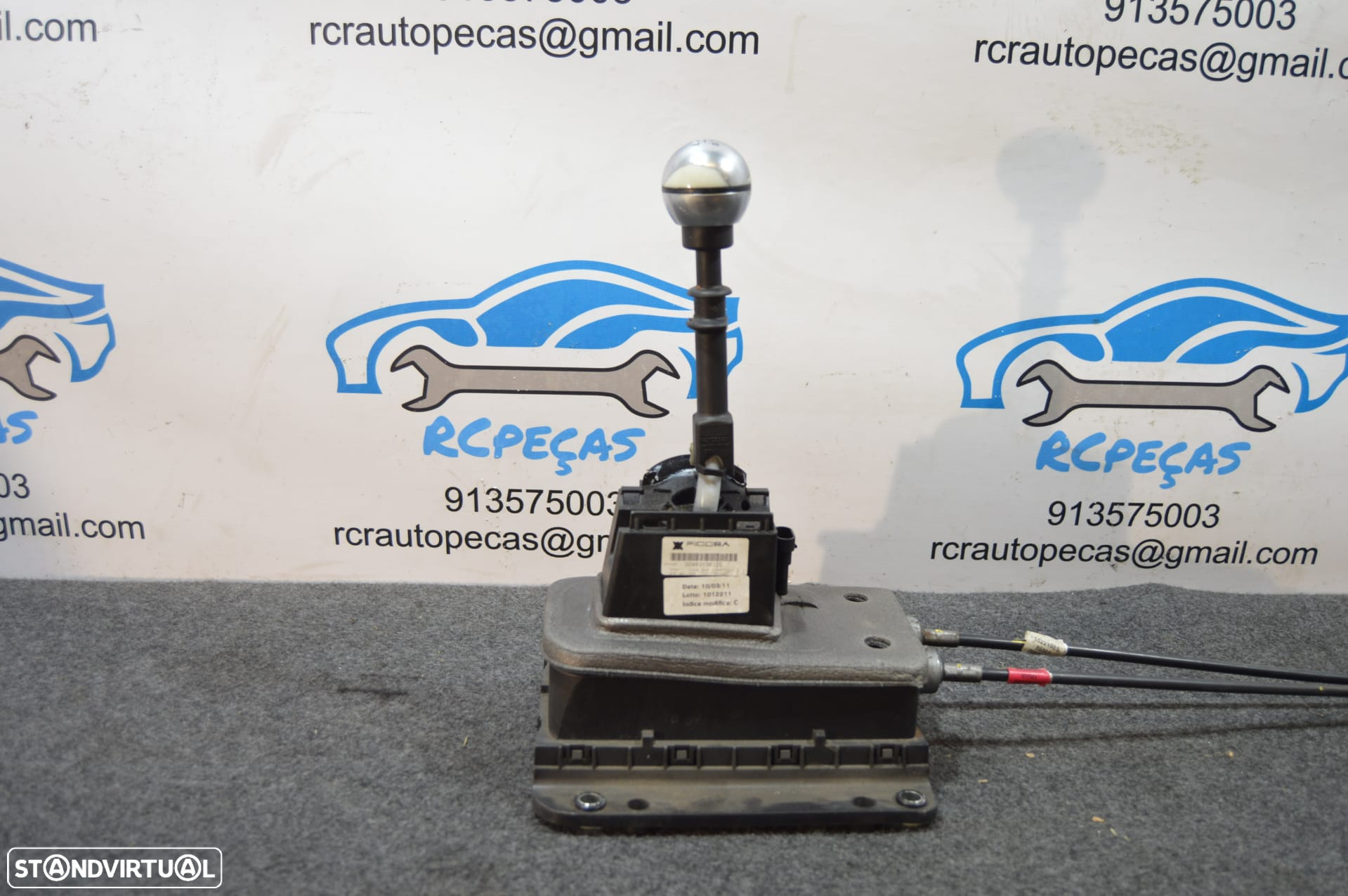 SELETOR CAIXA VELOCIDADES MANUAL MANETE MUDANÇAS MOCA 00463136320 1012211 ALFA ROMEO GIULIETTA 940 1.6 JTDM 105CV 940A3000 - 6