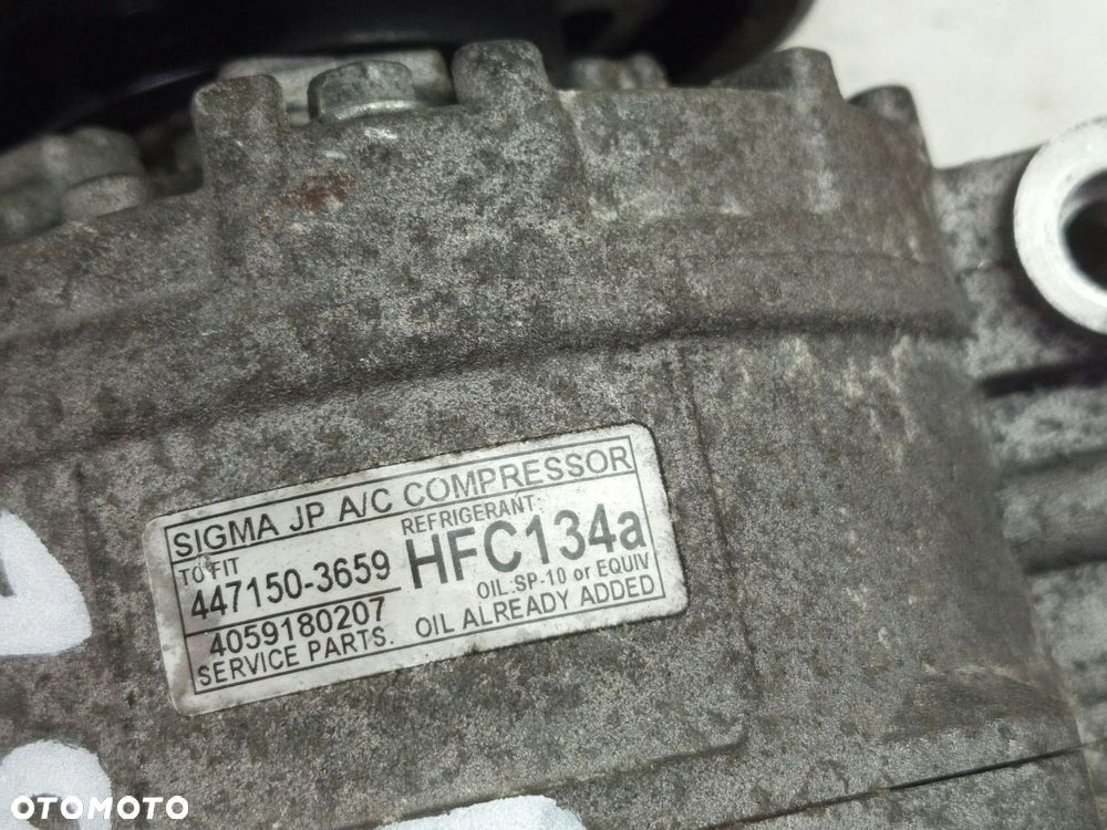 SPRĘŻARKA KOMPRESOR KLIMATYZACJI 447150-3659 SCIROCCO PASSAT B7 2.0 TDI - 6