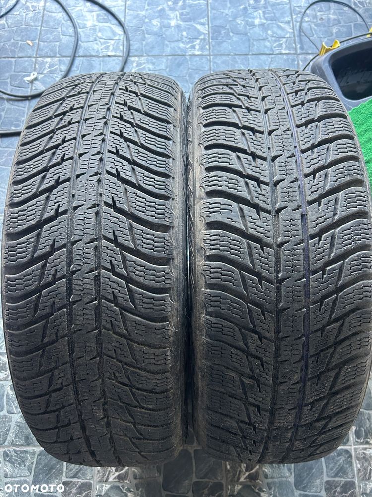 2szt Opony zimowe Nokian 225/55/19 WR SUV3 7mm - 1