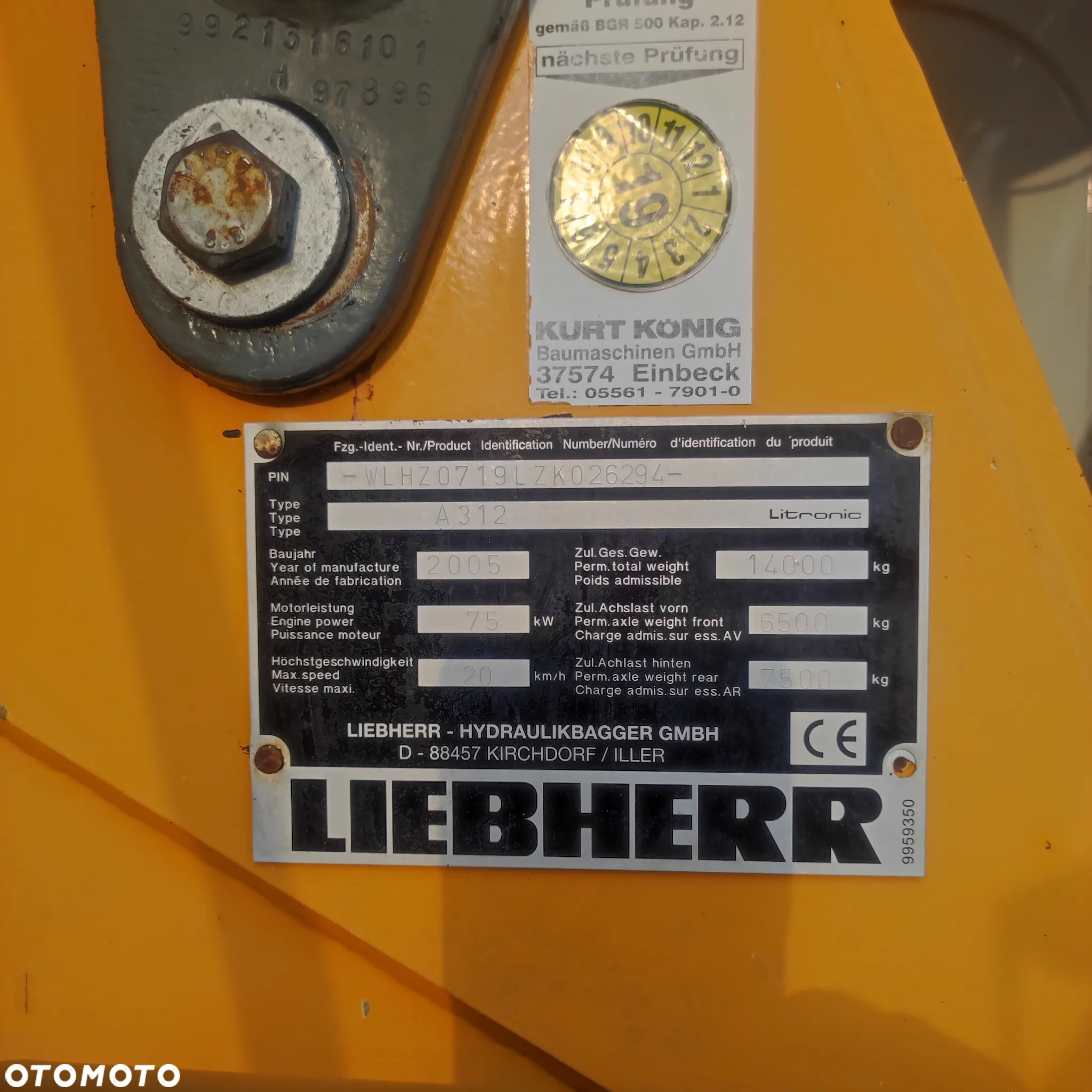 Liebherr 312 - 8