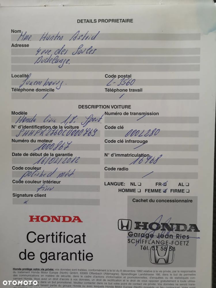 Honda Civic 1.8i-VTEC Comfort - 9