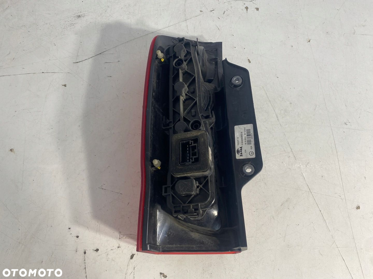LAMPA PRAWA TYLNA PRAWY TYL FIAT FIORINO BIPPER NEMO QUBO EU - 6