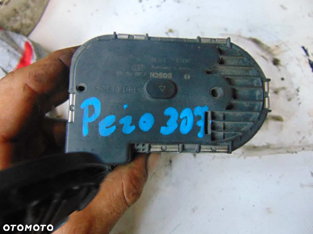 Przepustnica peugeot 307 1,6 16 v - 1