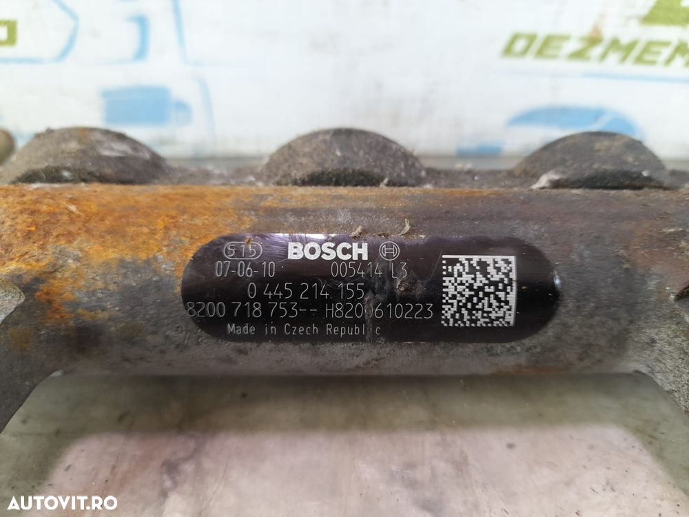 Rampa injectoare h820610223 0445214155 2.0 dci M9R Nissan Qashqai 1 J - 3