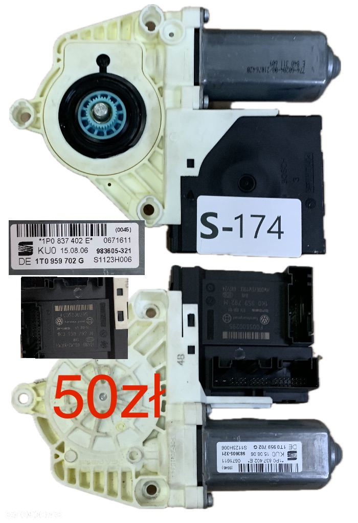 Silnik Silniczek Podnoszenia szyb szyby przód tył prawy lewy Audi Seat Skoda Volkswagen 5M0839402A 1K0959704C 6Y2959801 6Q2959802 1K0959792H 1P0837402A 1T0959702C 1K0959702P 1K0959792L 1K0959702K 1K0959792G 1P0837402B 1T0959701B 1K0959793G 1T0959701B 6Q2959802A 6Q2959801A 6L1959802 6L1959801 6Q0959811A 5P0837402A 1K0959792D 1T0959702A 1P0837402D 1K0959792L. 1T0959702F 1P0837402D 1K0959792L. 1T0959702F 1K0959704G 1K0959792M 1T0959702G 1P0837402E 1K0959703AF - 20