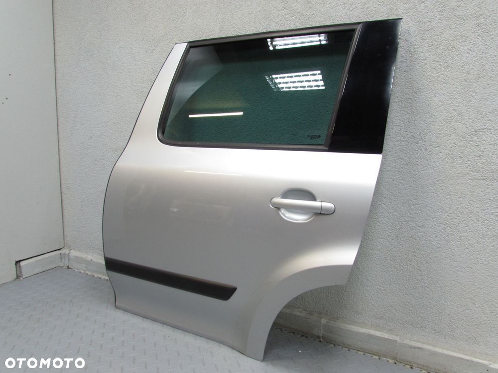 SKODA YETI LIFT 12-17 DRZWI TYL LEWA STRONA KOMPLETNE Z SZYBA ZAMKIEM LA7W - 4