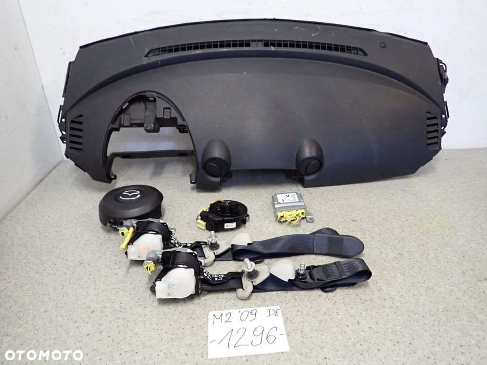 MAZDA2 MAZDA 2 II DE 08- PODUSZKI POWIETRZNE DESKA ROZDZIELCZA EUROPA - 1