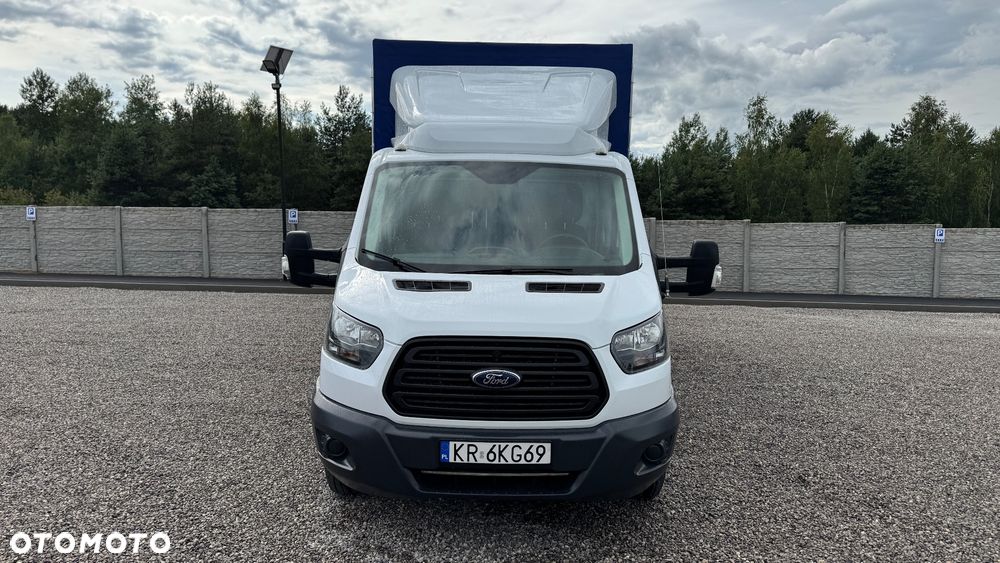 Ford TRANSIT Salon Polska, DOKA 7 Osobowy, Plandeka 8EP, Super Stan! koła bliźniacze. - 9