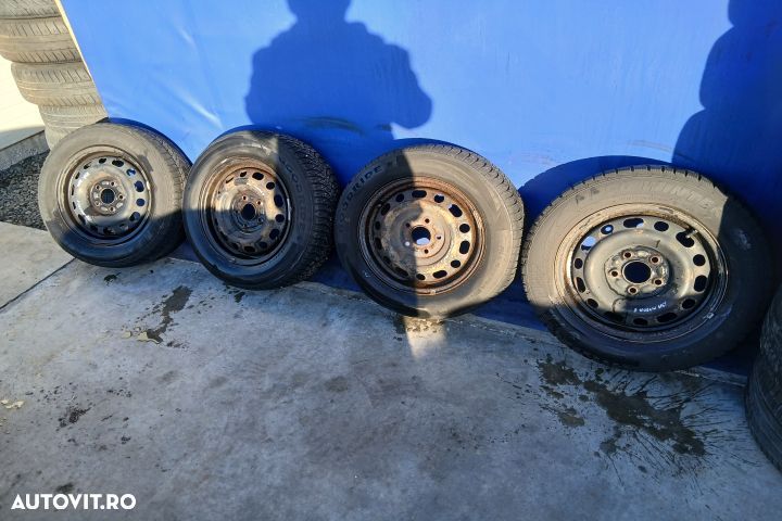 Jante tabla cu anvelope 15 - set 195/65 R15 15X8JJ ET50 195/65 R15 15 - 2