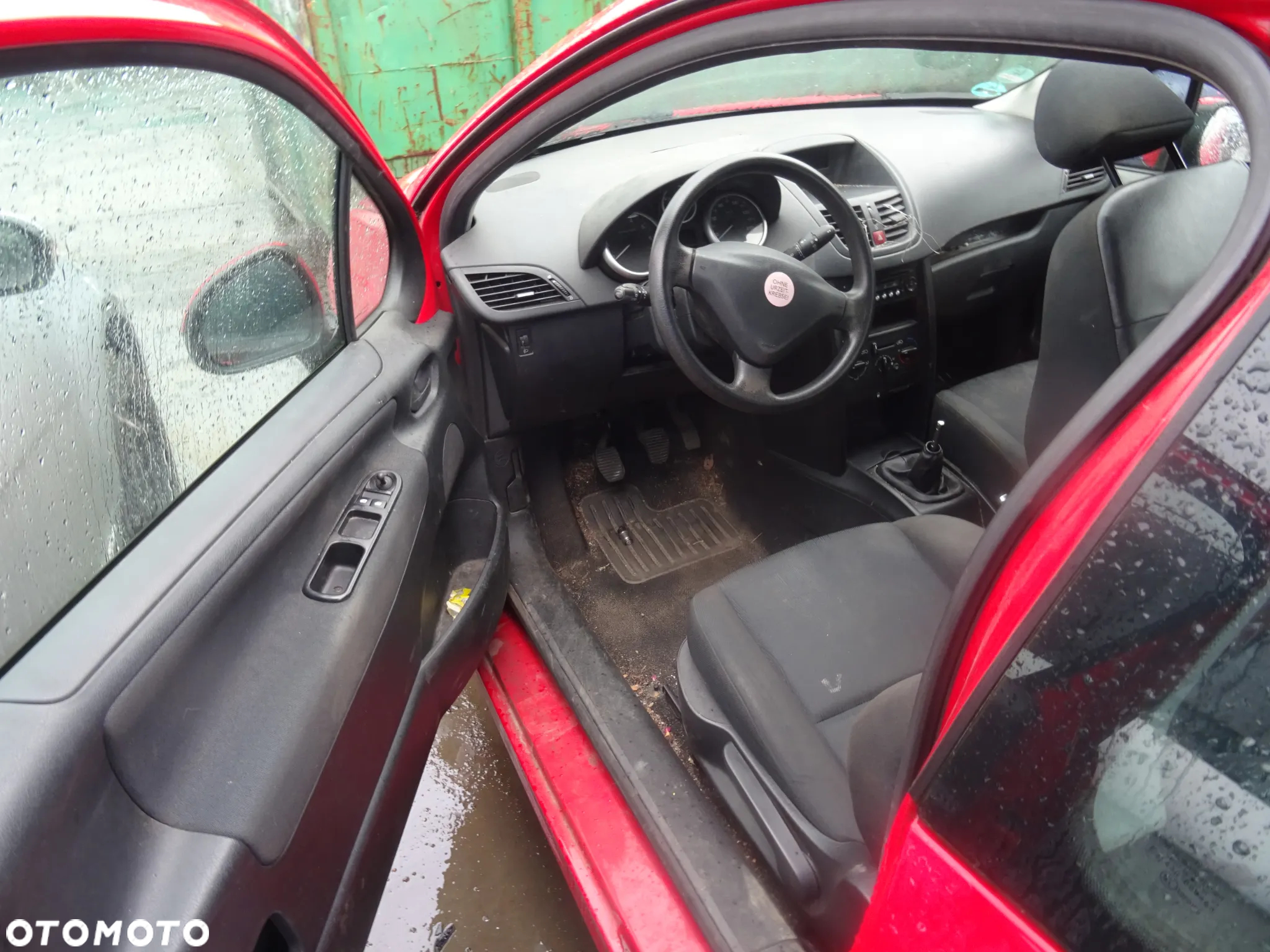 Peugeot 207 1.4 8v benzyna 2007 lakier(KKNB) na części drzwi klapa maska zderzak - 6
