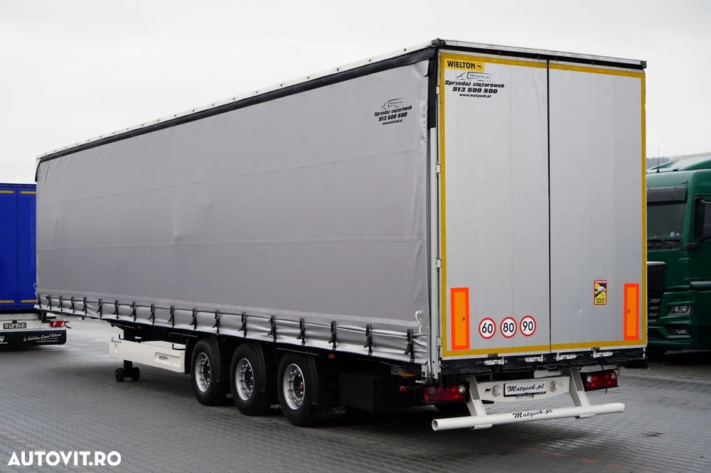 Wielton CORTINĂ WIELTON / MEGA / ACOPERIȘ CULISANT / SISTEM BDE - STALPINI CULISANTI / SAF / ACOPERIȘ ARMAT - 6