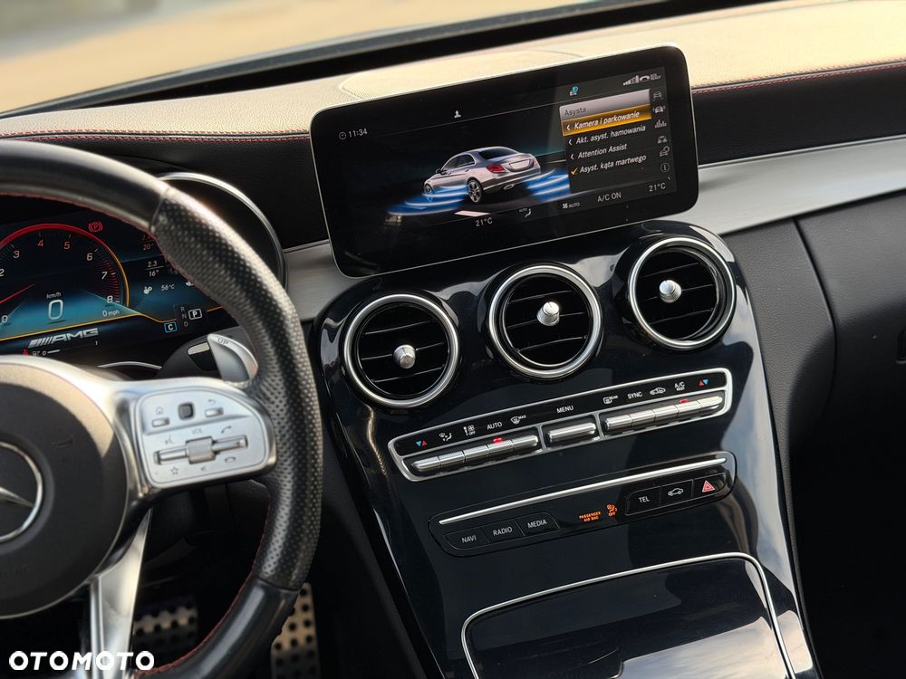 Mercedes-Benz Klasa C AMG 43 4Matic AMG TCT 9G - 28