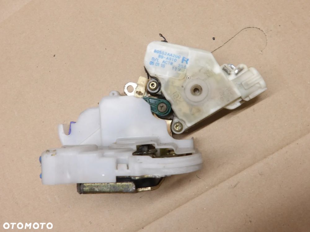 NISSAN X-TRAIL T30 00-07r. ZAMEK DRZWI PRAWY LEWY PRZÓD TYŁ 80552AA200 - 3