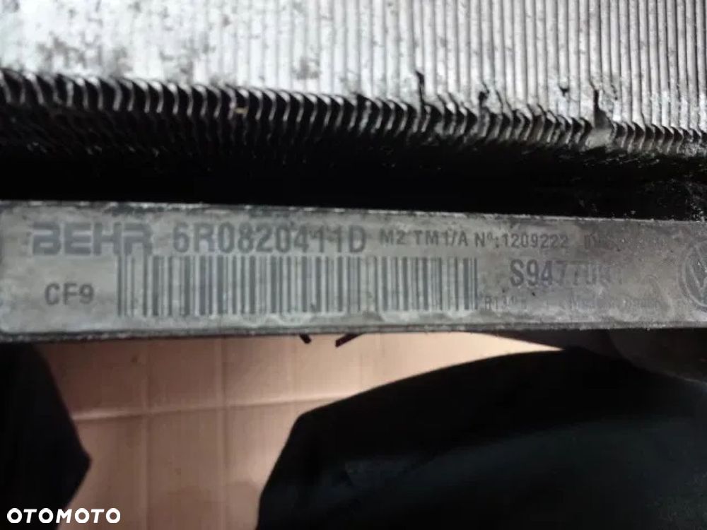 VW POLO 6R 1.6 TDI KOMPLET CHŁODNIC - 5