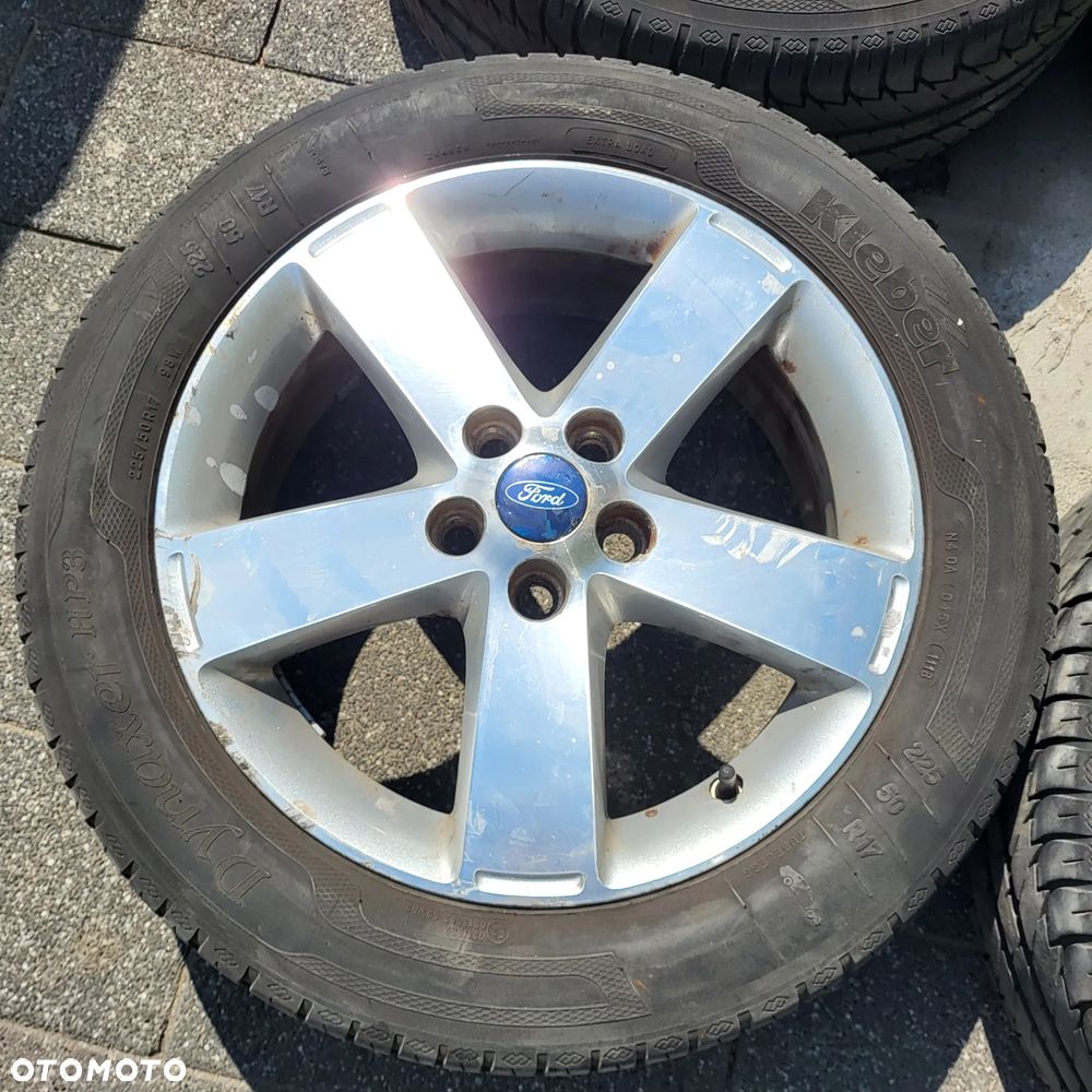 FORD S-MAX MK1 06-15R  KOŁA FELGI ALUMINIOWE 16 CALI 5X108 OPONY LETNIE KLEBER - 5