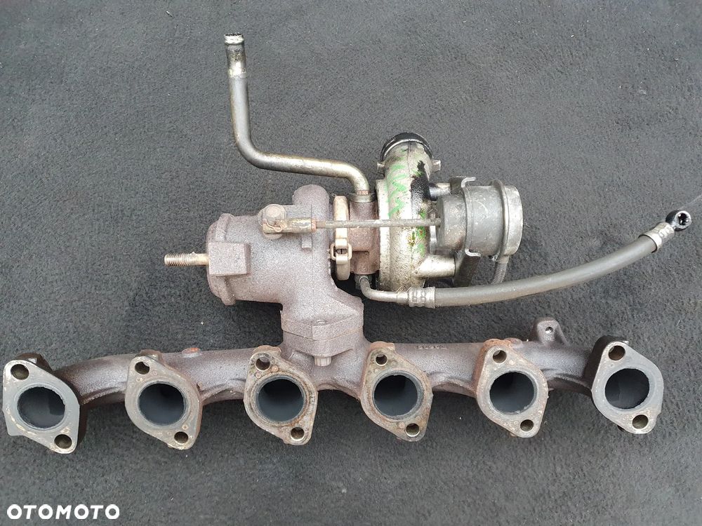 BMW E39 2.5 TDS TURBINA 2246144 TD04-13T-4 + KOLEKTOR WYDECHOWY - 5