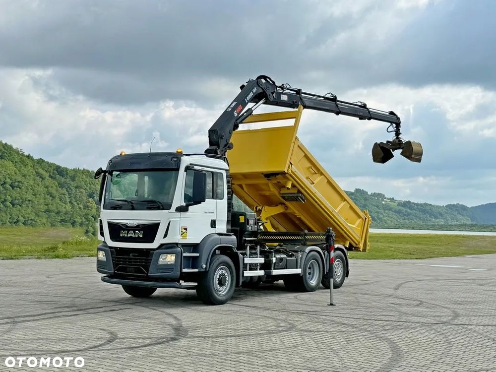 MAN TGS 26.400 *WYWROTKA 4,75m *HIAB X - HIDUO 188 E-3/PILOT *6x4 *STAN BDB - 2