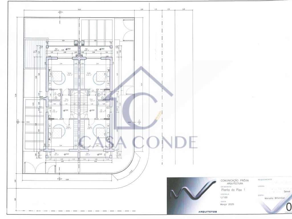 Moradia Geminada T3 Nova em Pinhal General - Grande imagem: 3/3