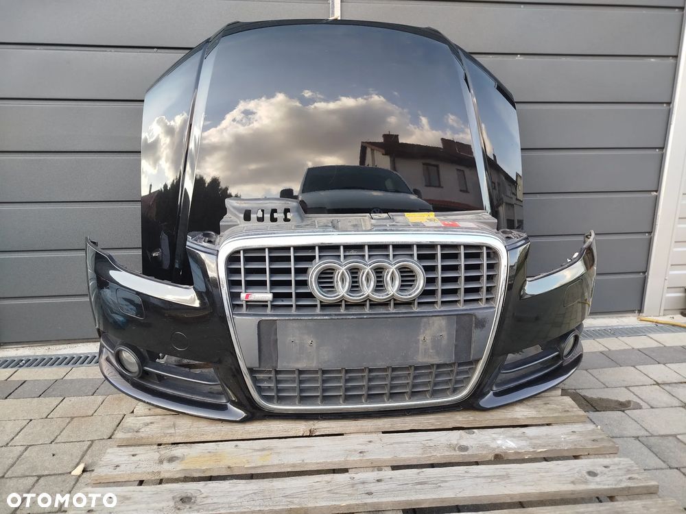 Audi A4 B7 maska plus zderzak przód S-Line Xenon LY9B - 20