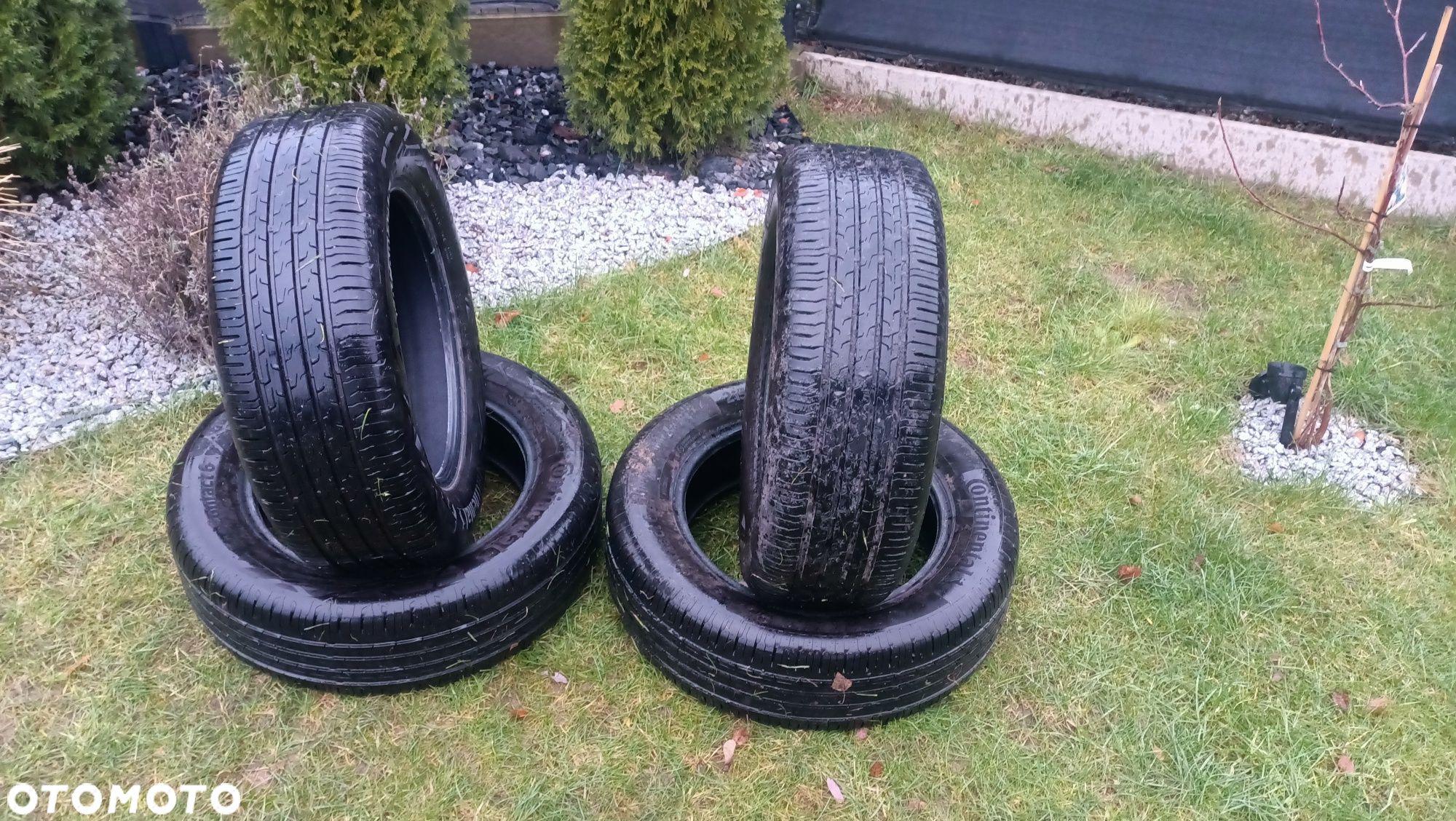 Opony letnie lato 17 215/60/17 Continental 22rok okazja 6mm - 1