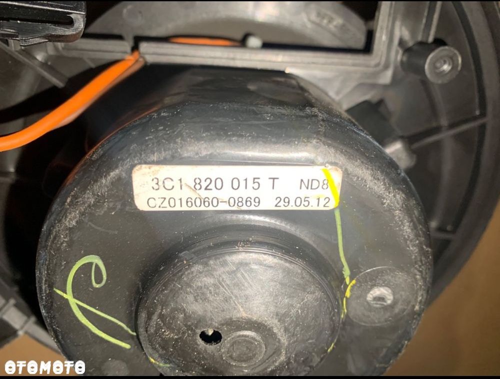 3C1820015T Dmuchawa wentylator nawiewu vw tiguan 5N lift touran passat b6 b7 golf V - 3