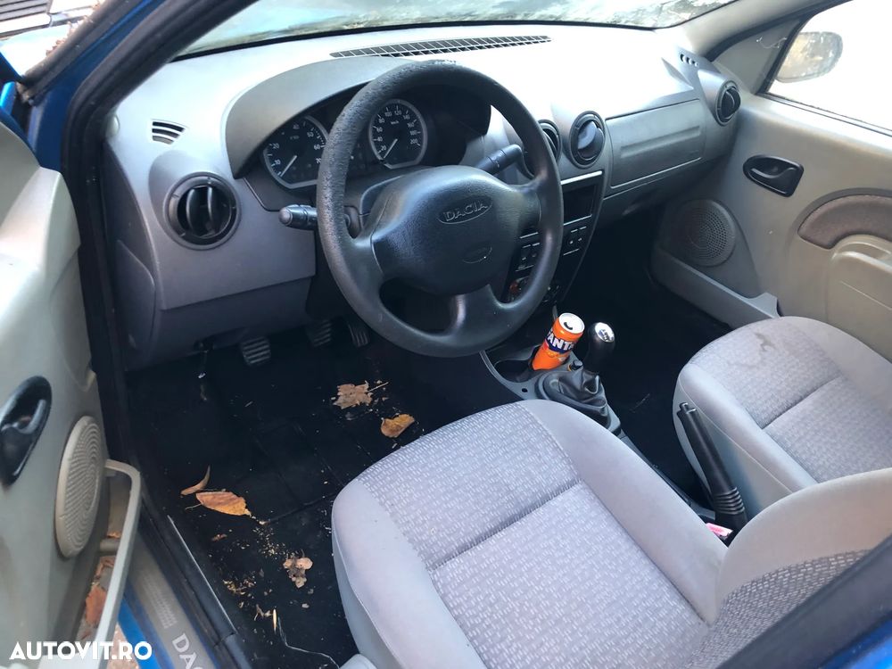 Dezmembrez Dacia Logan 1 albastru 1,4 MPI benzina 2007 - 8