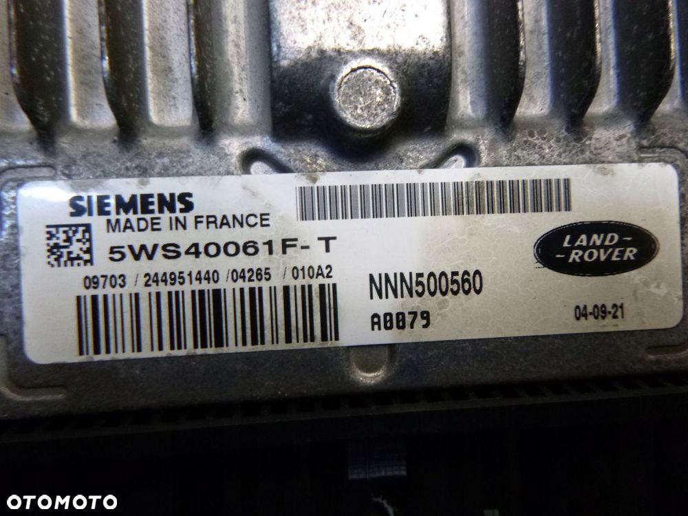LR DISCOVERY 3 L319 KOMPUTER STEROWNIK SILNIKA 2.7 - 7