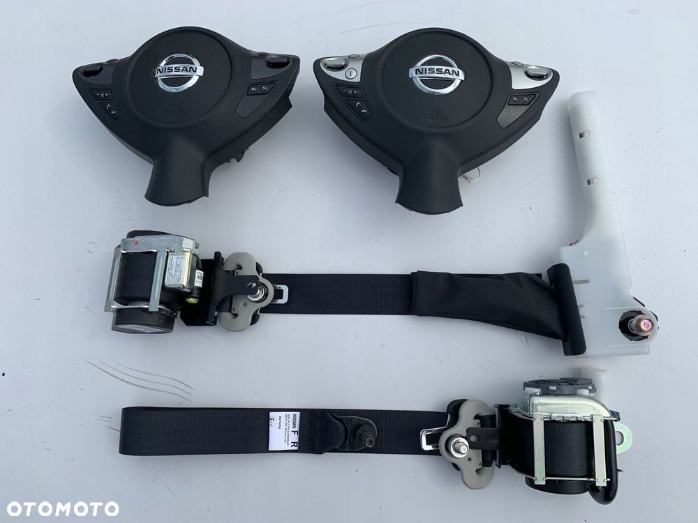 nissan juke deska kokpit konsola poduszki pasy - 2