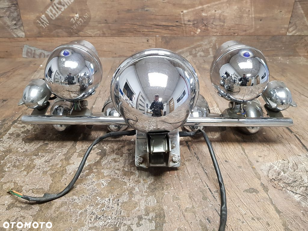 Lampy lightbar stelaż reflektor kierunkowskaz Chopper Cruiser - 13