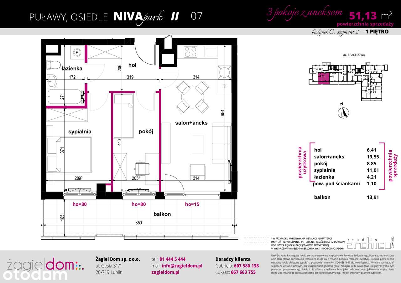 Niwa Park etap III | nowe mieszkanie C2 07
