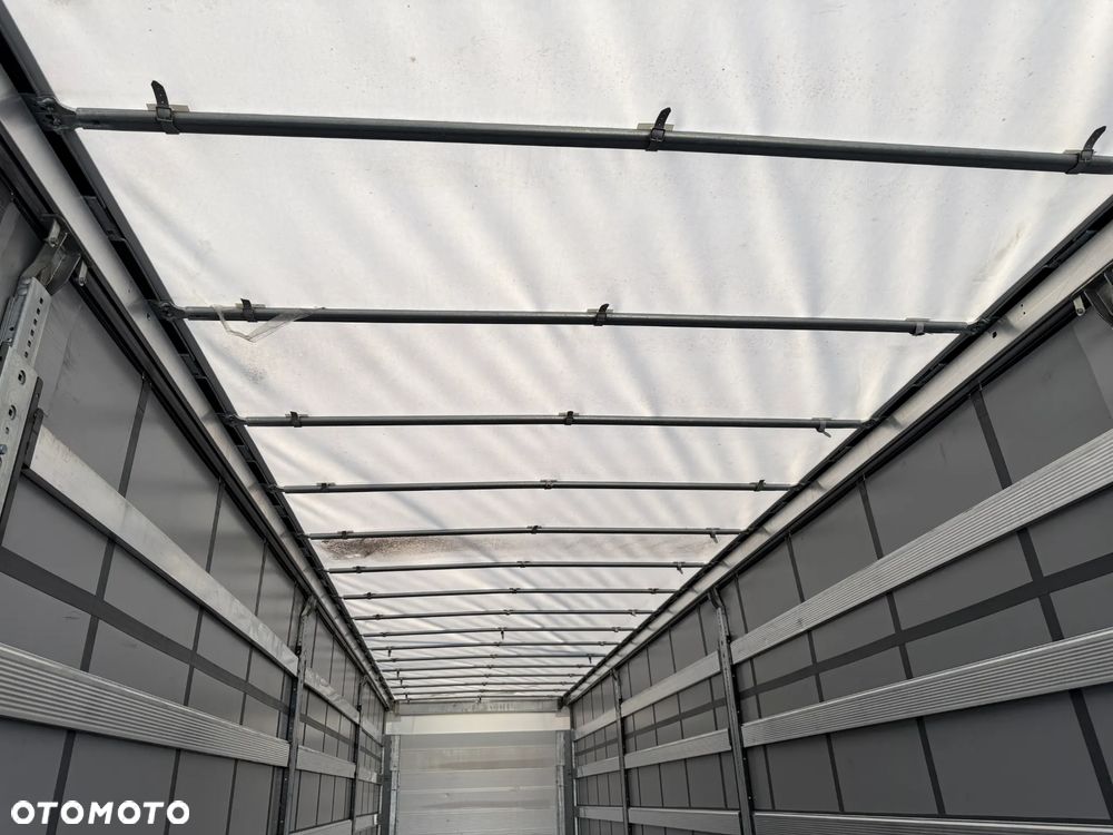 Schmitz Cargobull FIRANKA STANDARD / OPONY JAK NOWE / OŚ PODNOSZONA / KOSZ PALETOWY / PIĘKNY STAN / DESKI ALUMINIOWE / DWA KOŁA ZAPASOWE / DO WYBORU 20 SZTUK !! - 37