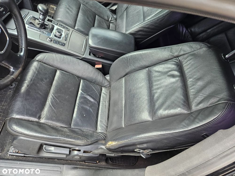 Audi A6 C6 fotel przód przedni prawy lewy tył kanapa skóra - 1