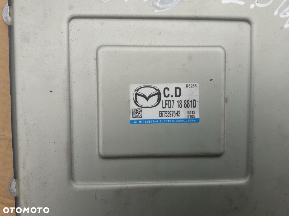 Mazda 5 05-10 CR 2.0 16V Komputer Sterownik LFD7 - 3
