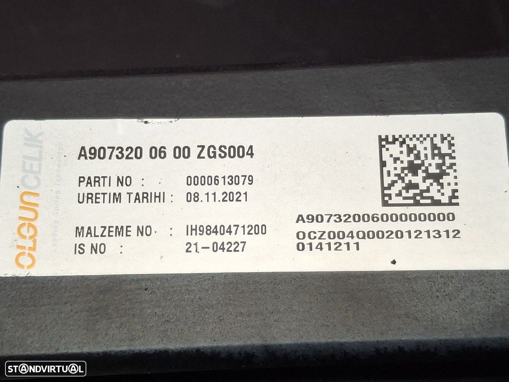 Conjunto Molas Suspensão Tras/Traseira Mercedes-Benz Sprinter 3,5-T Ca - 4