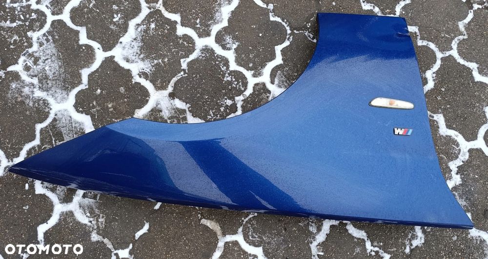 BMW E91 błotnik przedni przód lift kolor LE MANS BLAU METALLI - 6