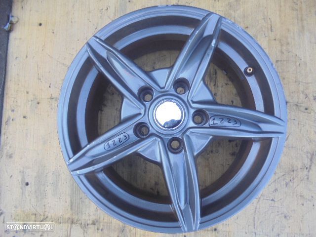 Jogo De Jantes Jgjant1223 MERCEDES W169 2007 A180 CDI 109CV 5P BRANCO ET42 6.5X15 5X112 66.4MM - 1