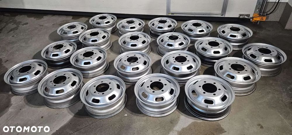 Felgi Stalowe 16 Iveco Daily 6 śrub 6x125 Bliźniak Ducato Boxer Jumper - 16