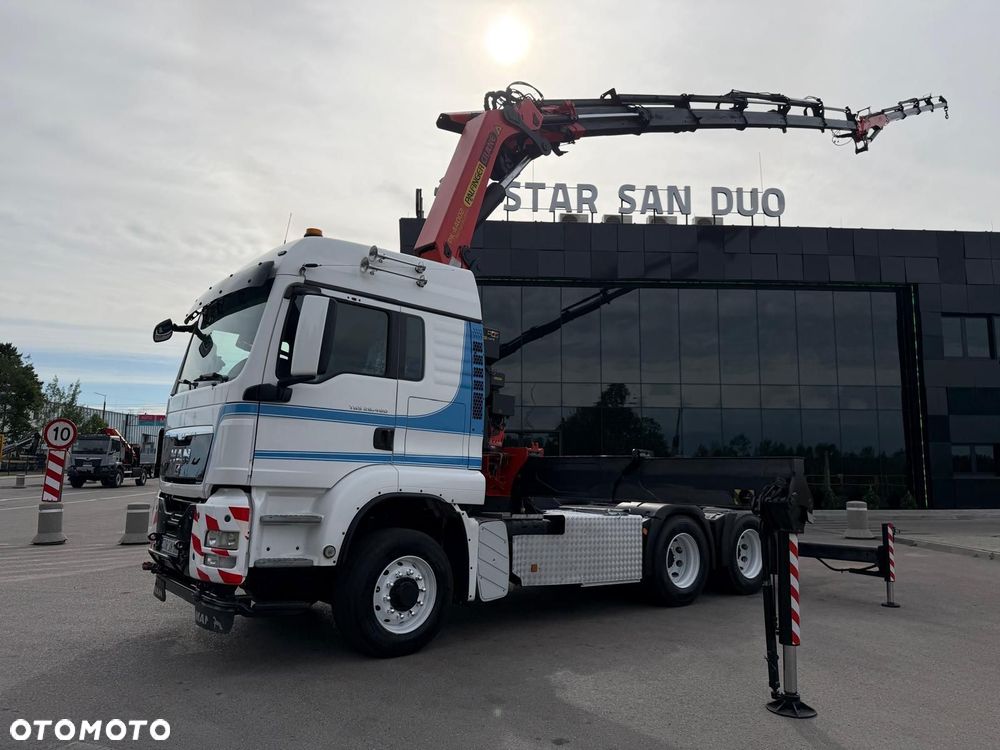 MAN TGS 26.480 6x6H PALFINGER PK 44002 FLY Jib Wciągarka HDS Siodło - 6