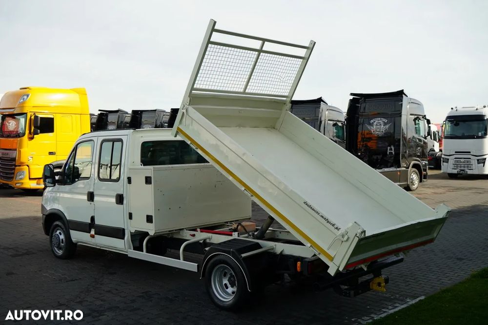 Iveco DAILY 35-130 / BASCULATOR / CU DOUA OPȚIUNI - 7 LOCURI / DOUĂ LOCURI / MANUAL / IMPORTAT - 5