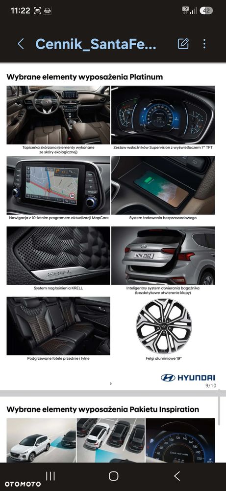 Hyundai Santa Fe 2.0 CRDi Platinum 4WD - 13