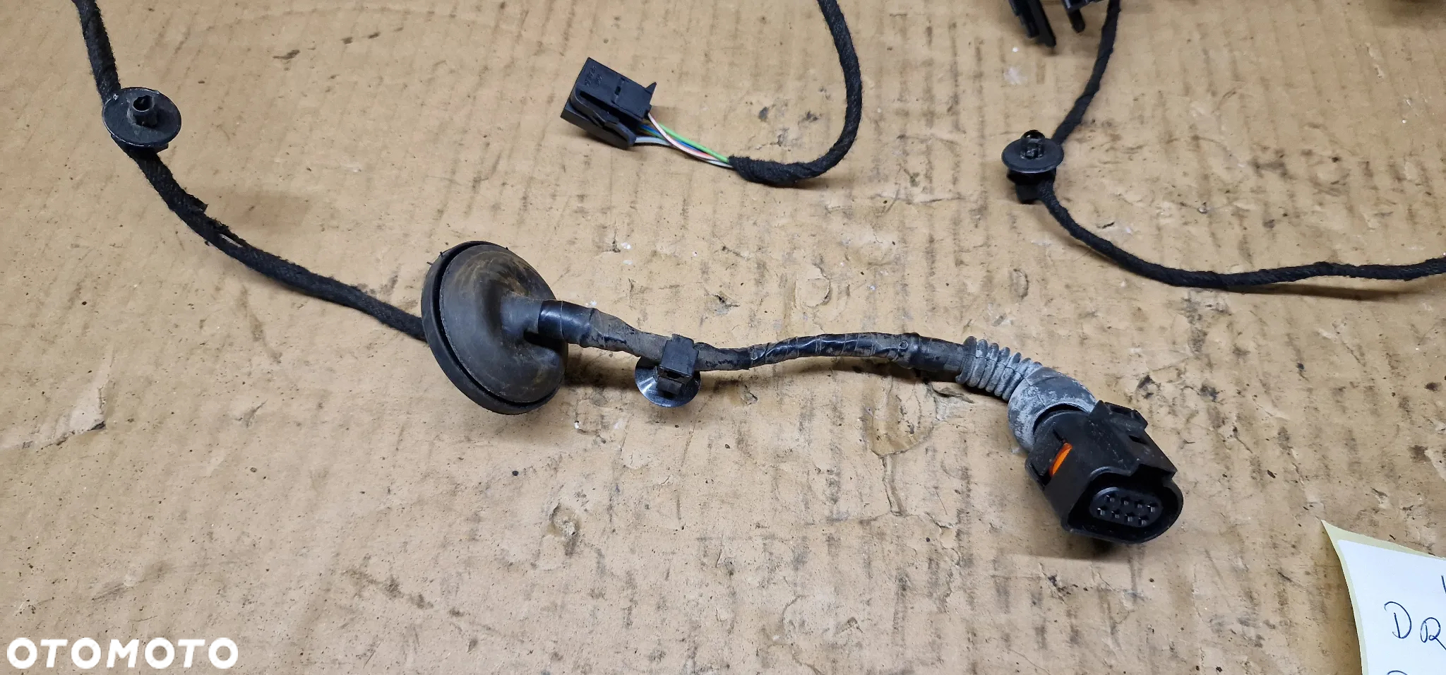 Wiązka instalacja drzwi prawy przód VW Passat B5 FL 3B0971121AH - 2